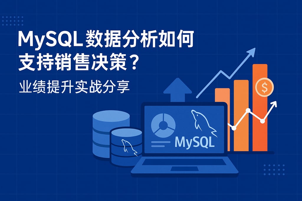 mysql数据分析如何支持销售决策？业绩提升实战分享