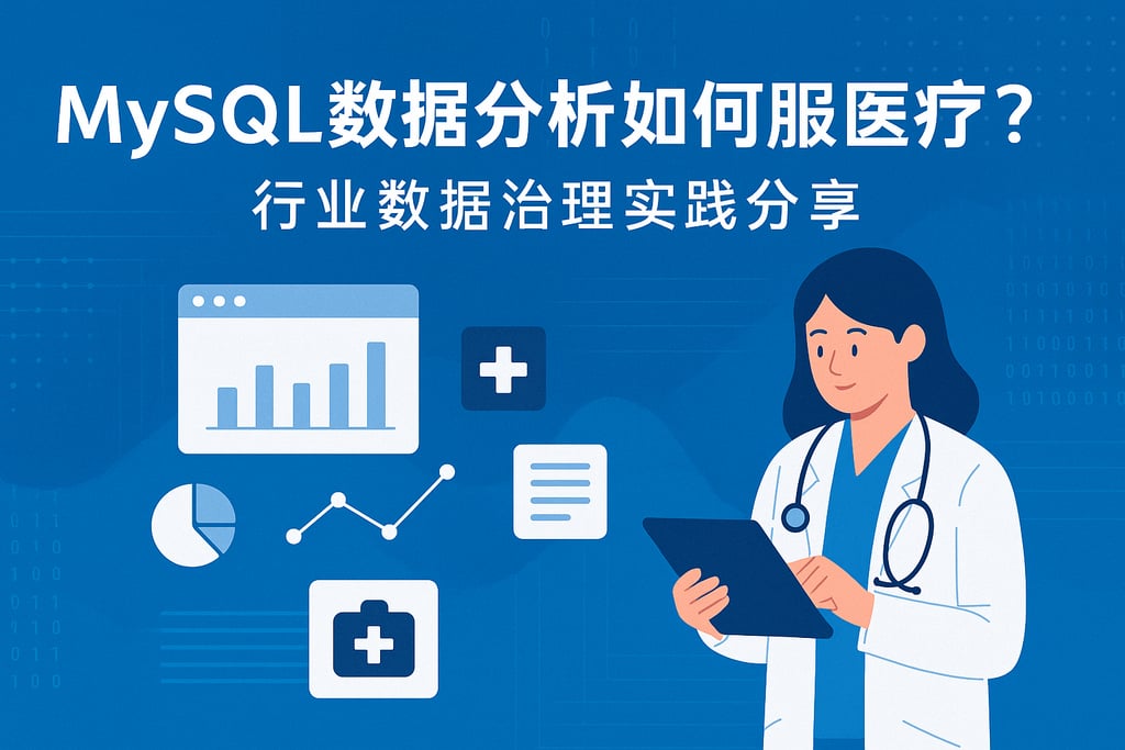 mysql数据分析如何服务医疗？行业数据治理实践分享