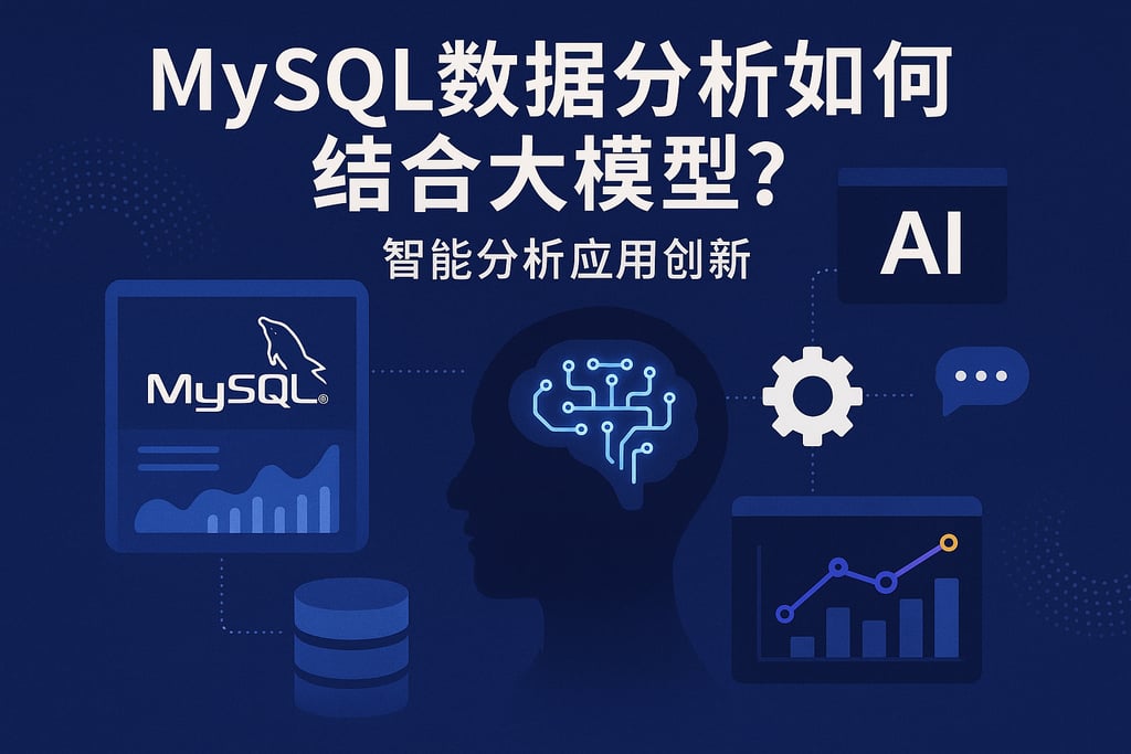 mysql数据分析如何结合大模型？智能分析应用创新