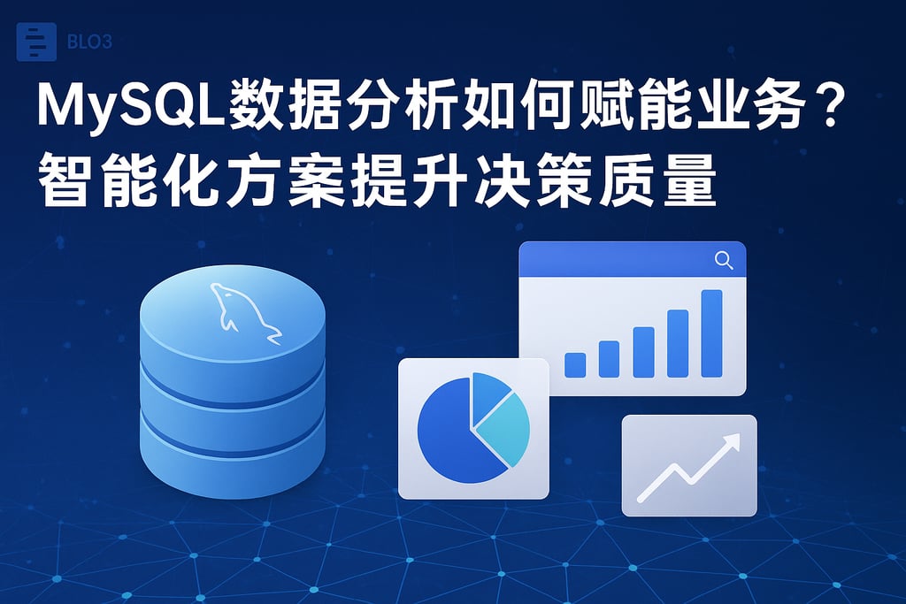 mysql数据分析如何赋能业务？智能化方案提升决策质量
