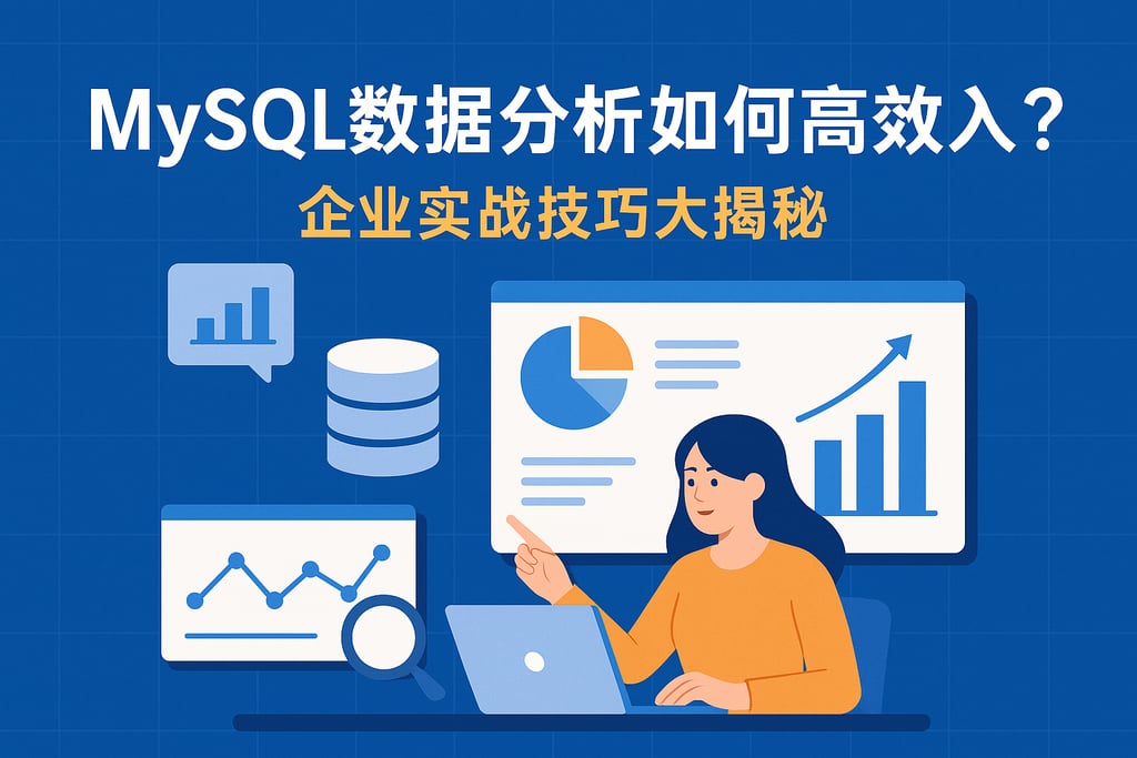 mysql数据分析如何高效入门？企业实战技巧大揭秘