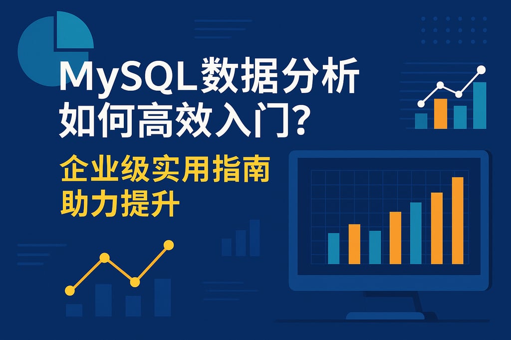 mysql数据分析如何高效入门？企业级实用指南助力提升