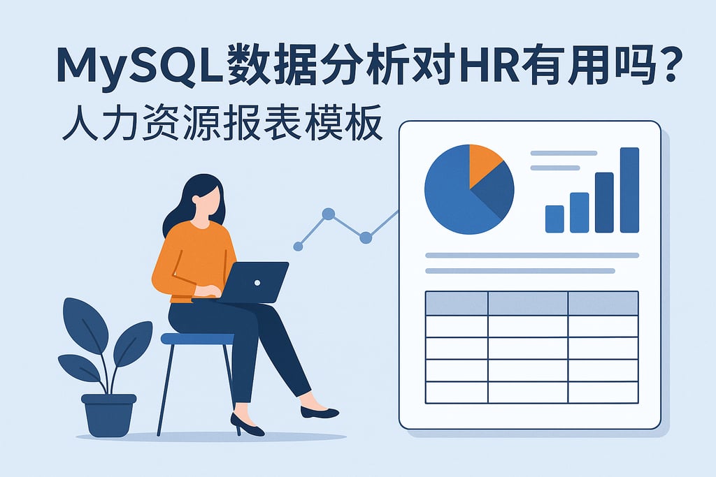 mysql数据分析对HR有用吗？人力资源报表模板
