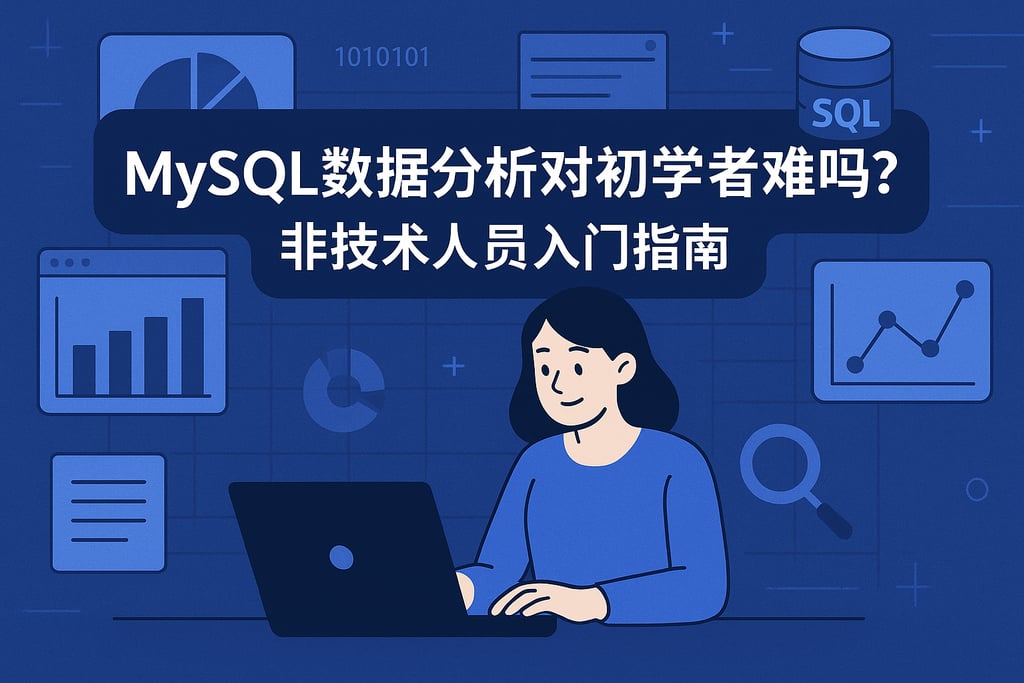 mysql数据分析对于初学者难吗？非技术人员入门指南