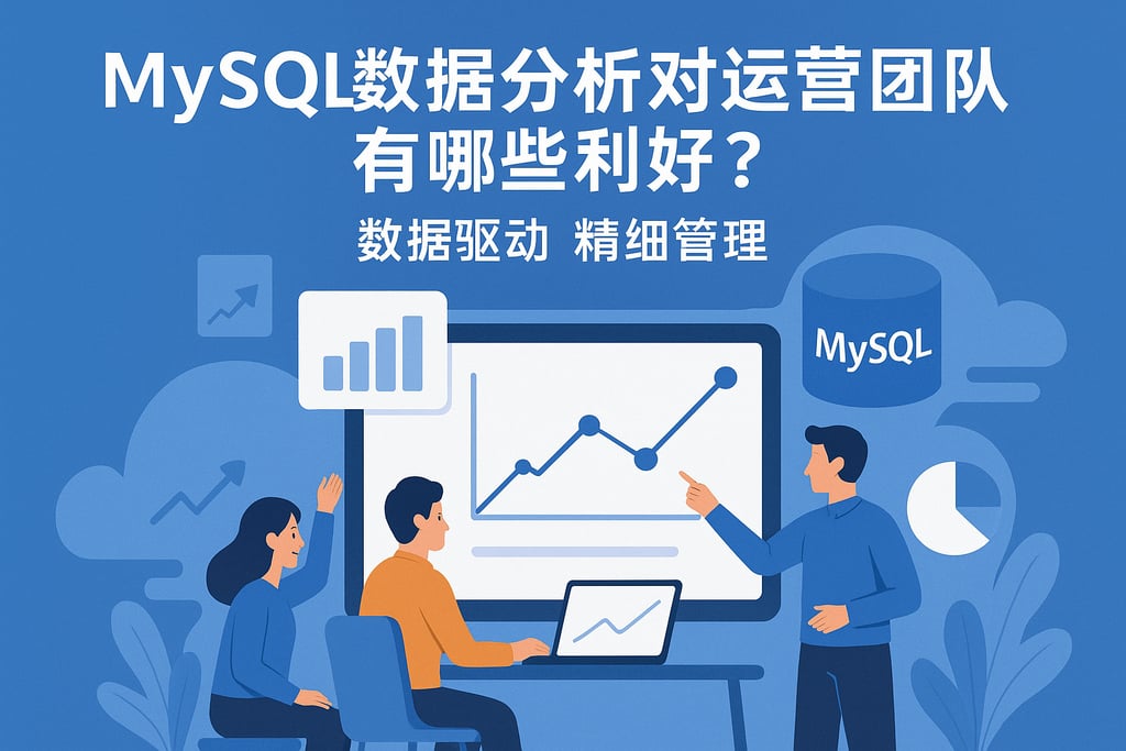 mysql数据分析对运营团队有哪些利好？数据驱动精细管理