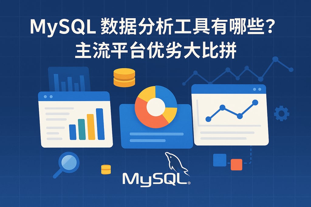 mysql数据分析工具有哪些？主流平台优劣大比拼