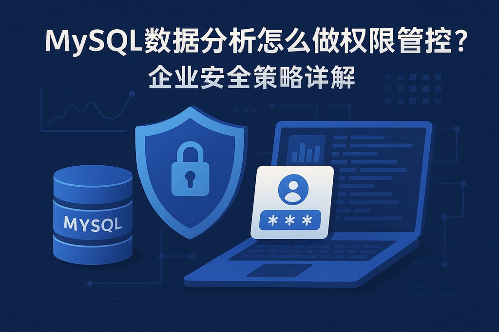 mysql数据分析怎么做权限管控？企业安全策略详解