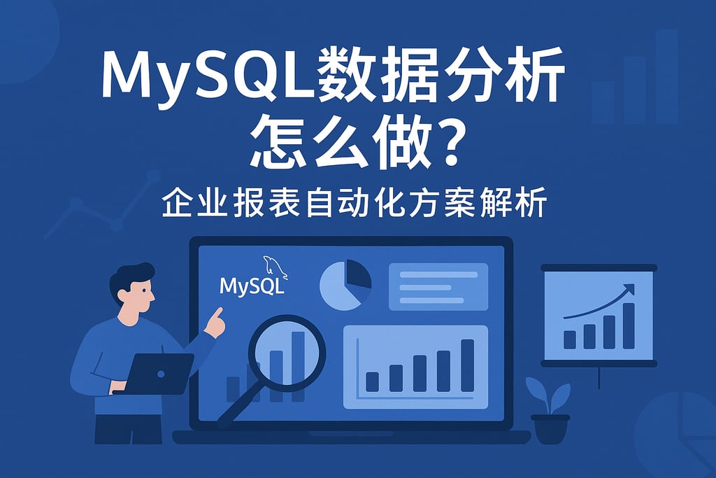 mysql数据分析怎么做？企业报表自动化方案解析