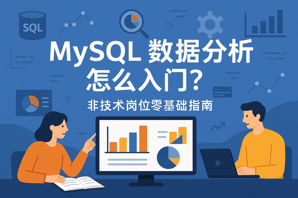 mysql数据分析怎么入门？非技术岗位零基础指南