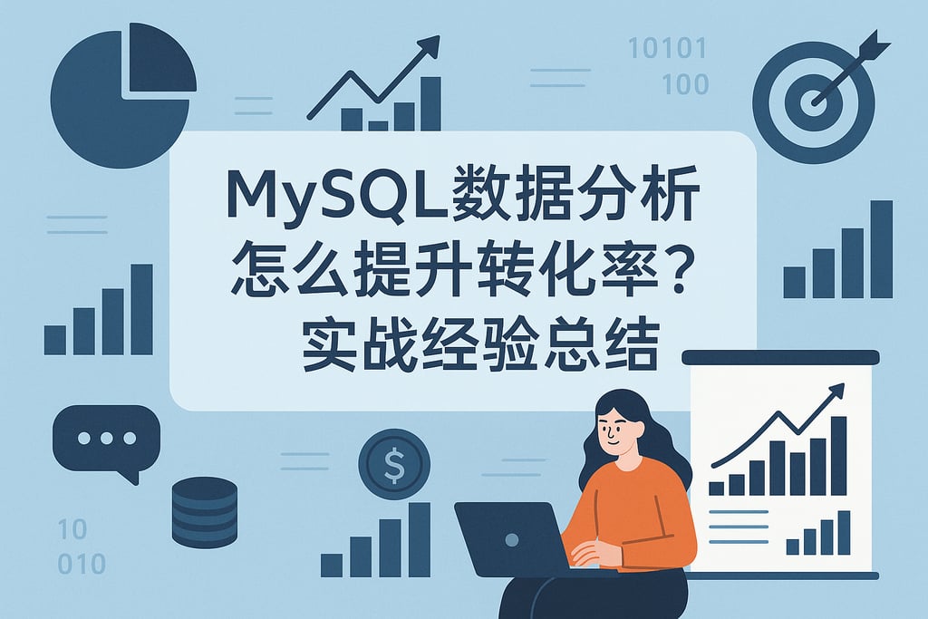 mysql数据分析怎么提升转化率？实战经验总结
