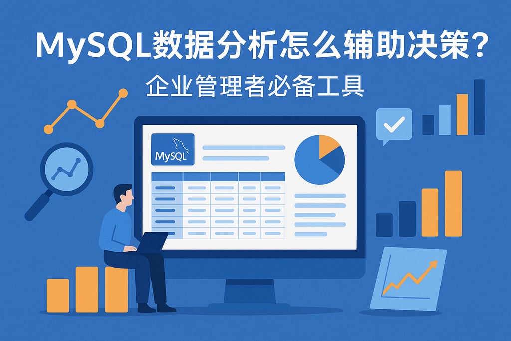 mysql数据分析怎么辅助决策？企业管理者必备工具