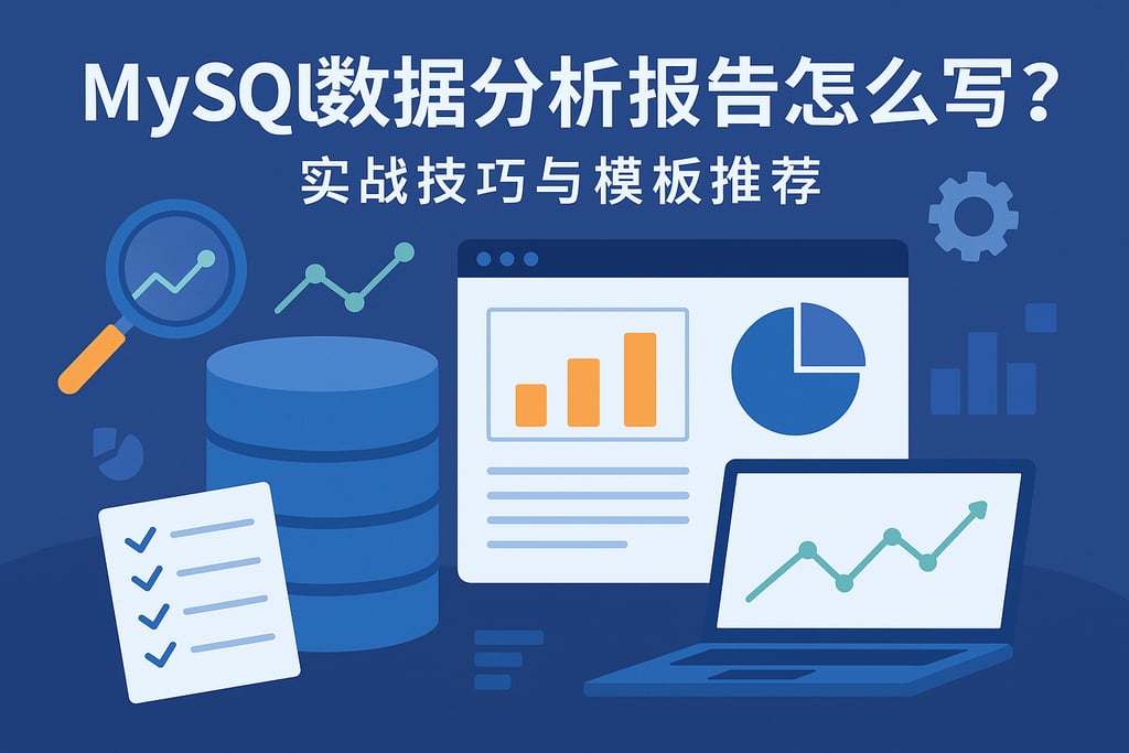 mysql数据分析报告怎么写？实战技巧与模板推荐