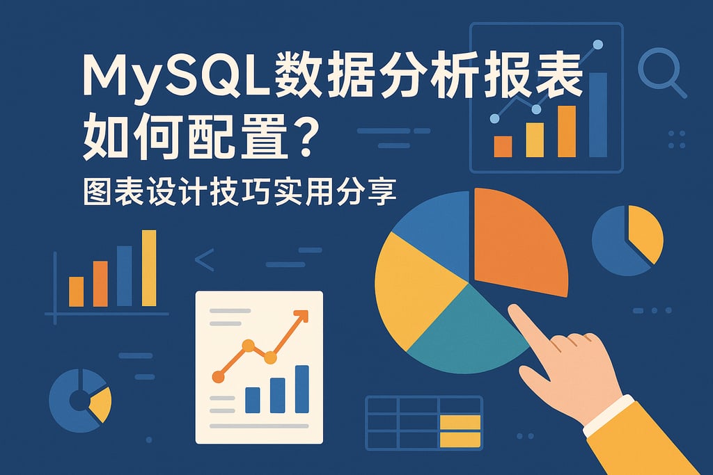 mysql数据分析报表如何配置？图表设计技巧实用分享