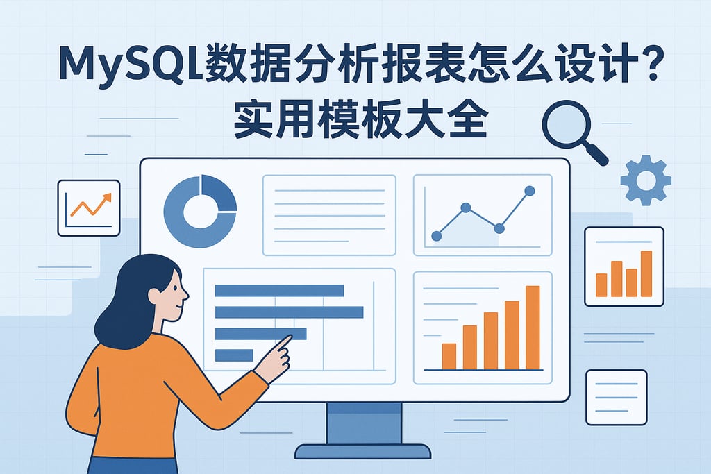 mysql数据分析报表怎么设计？实用模板大全