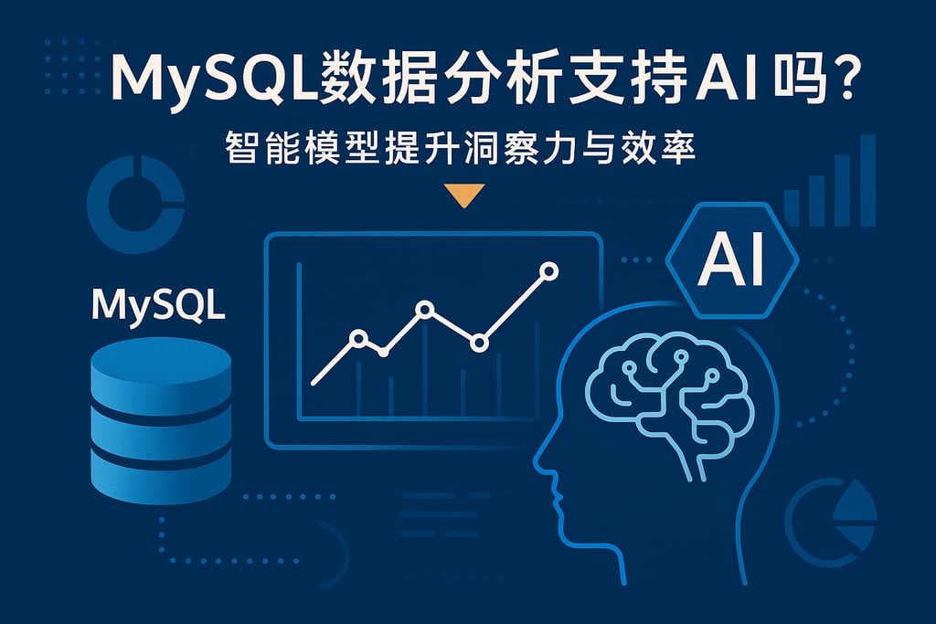 mysql数据分析支持AI吗？智能模型提升洞察力与效率