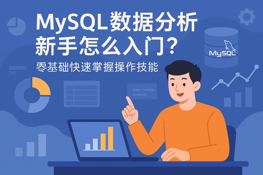 mysql数据分析新手怎么入门？零基础快速掌握操作技能