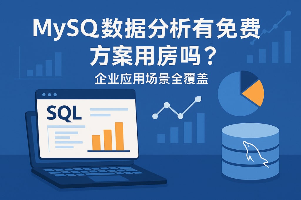 mysql数据分析有免费方案吗？企业应用场景全覆盖