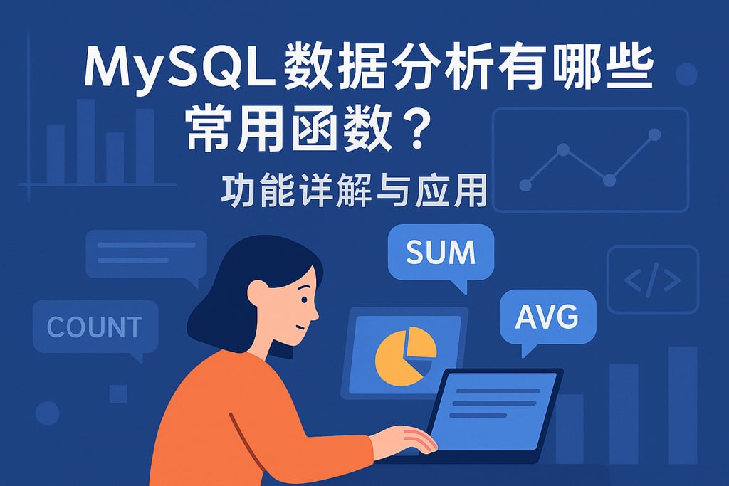 mysql数据分析有哪些常用函数？功能详解与应用
