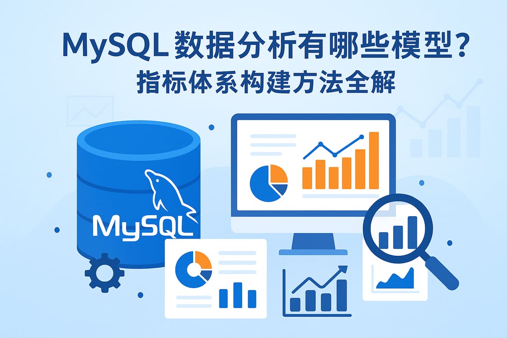 mysql数据分析有哪些模型？指标体系构建方法全解