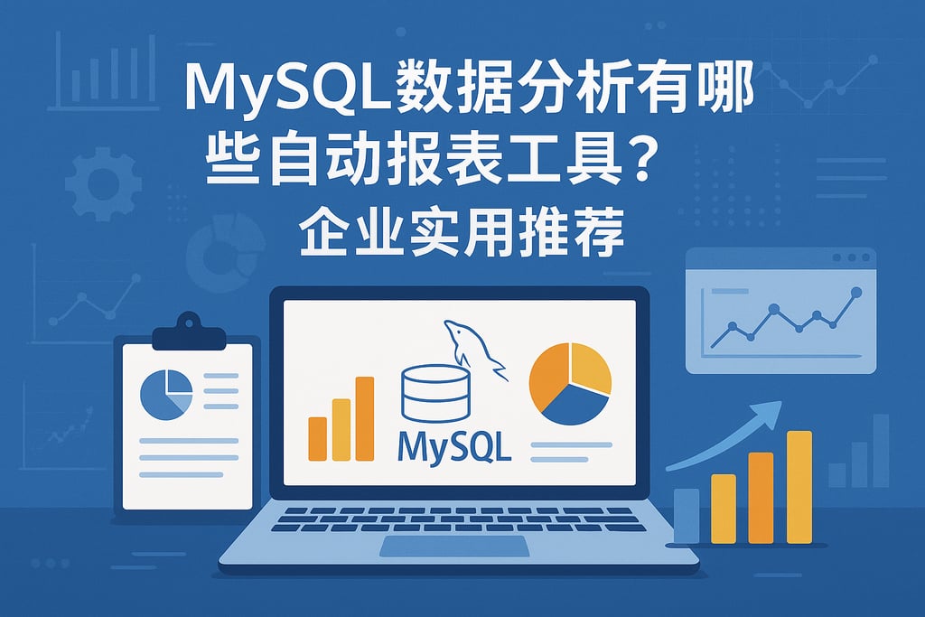 mysql数据分析有哪些自动报表工具？企业实用推荐