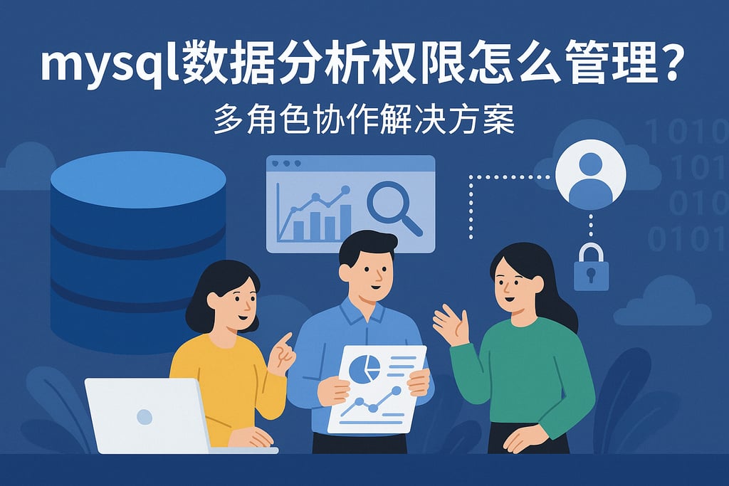 mysql数据分析权限怎么管理？多角色协作解决方案