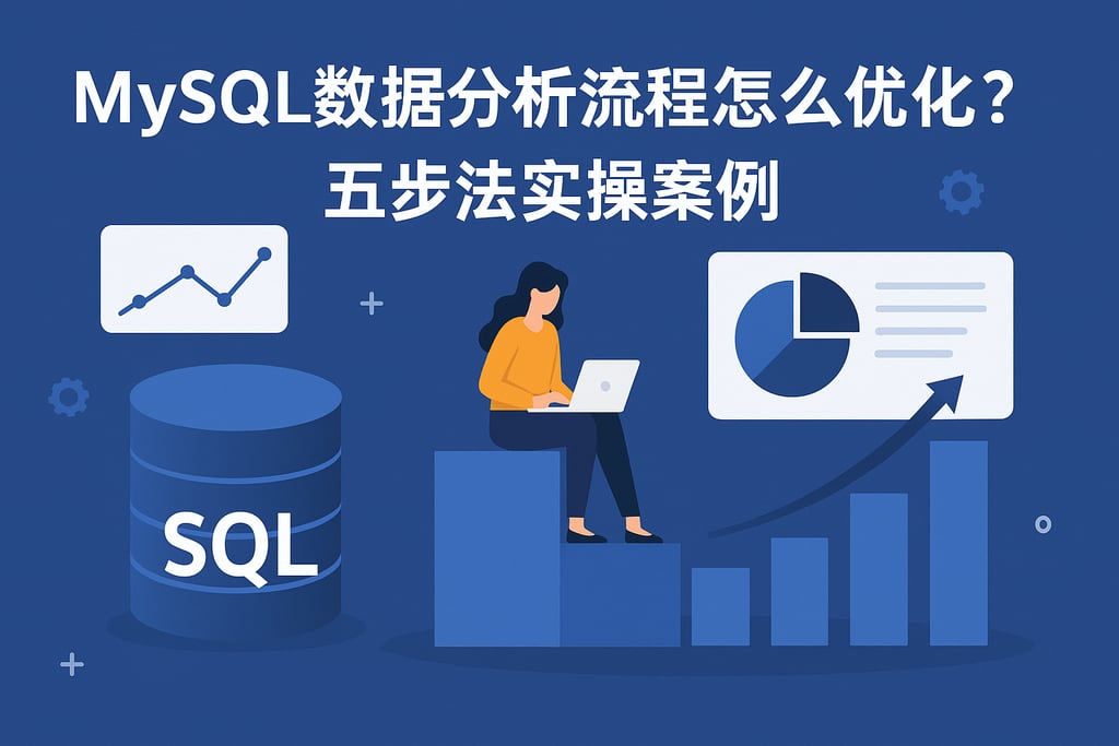 mysql数据分析流程怎么优化？五步法实操案例