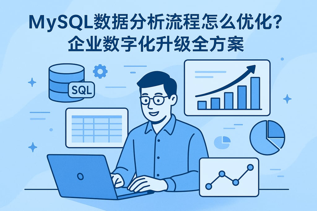 mysql数据分析流程怎么优化？企业数字化升级全方案