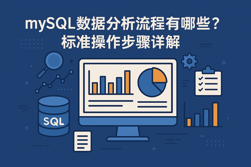 mysql数据分析流程有哪些？标准操作步骤详解