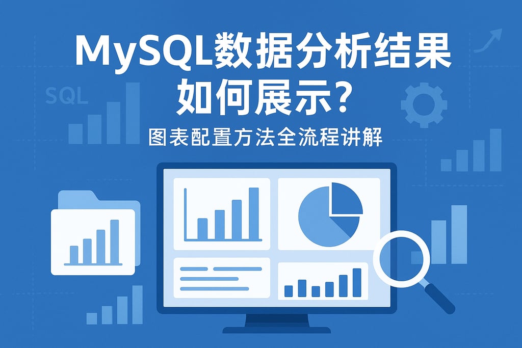 mysql数据分析结果如何展示？图表配置方法全流程讲解