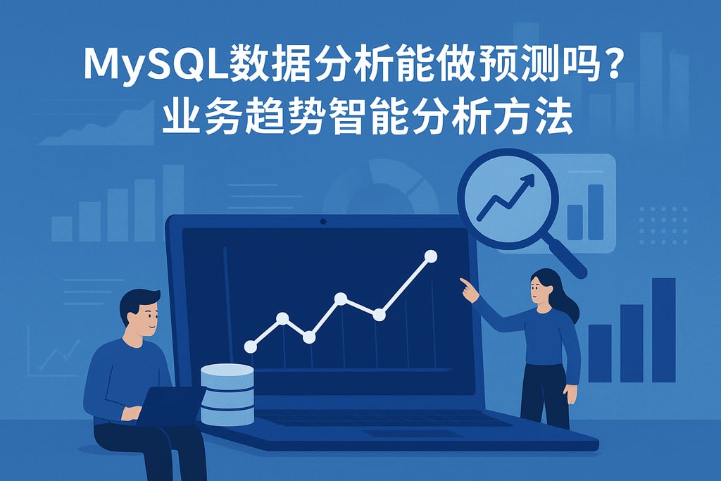 mysql数据分析能做预测吗？业务趋势智能分析方法