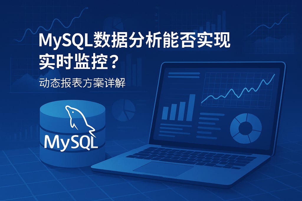 mysql数据分析能否实现实时监控？动态报表方案详解