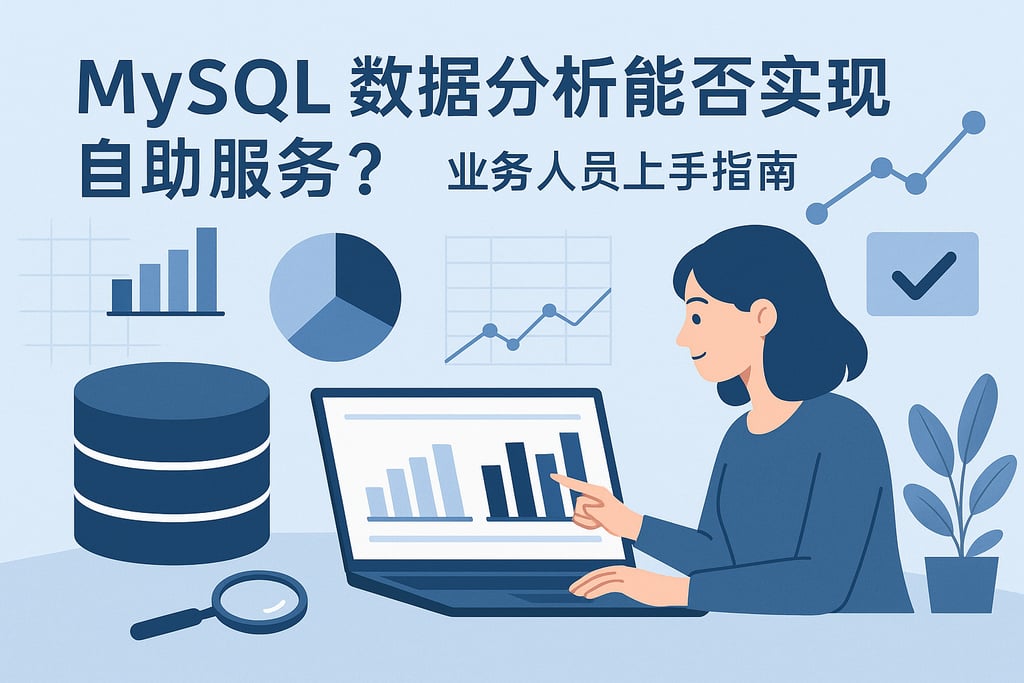 mysql数据分析能否实现自助服务？业务人员上手指南