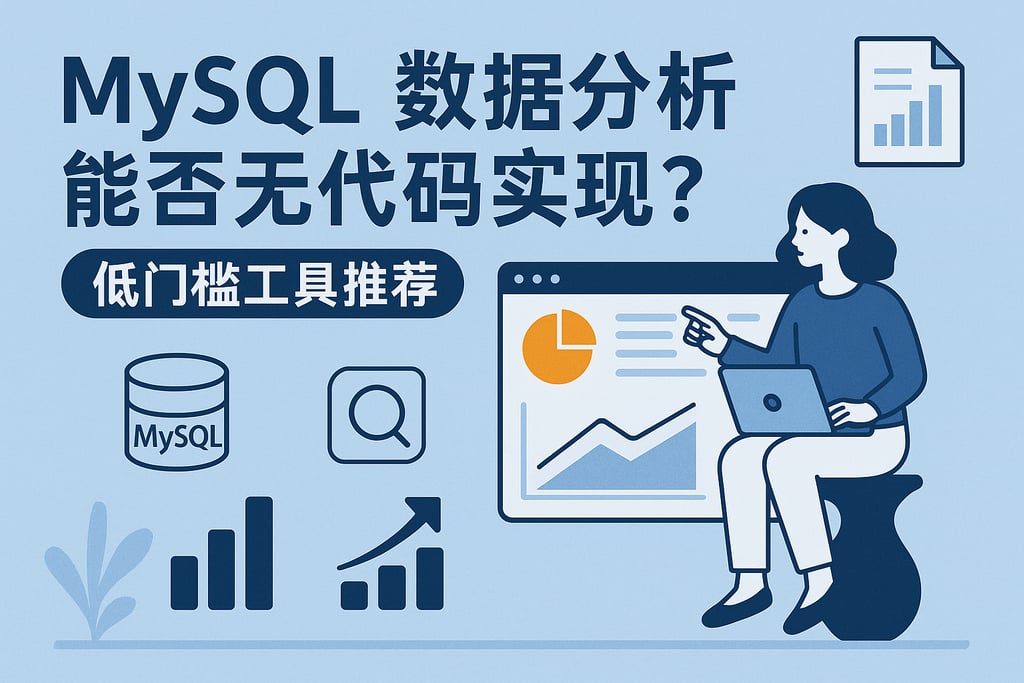 mysql数据分析能否无代码实现？低门槛工具推荐