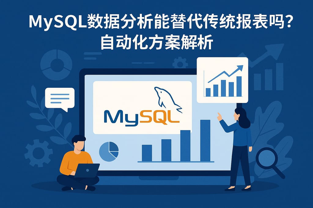 mysql数据分析能替代传统报表吗？自动化方案解析