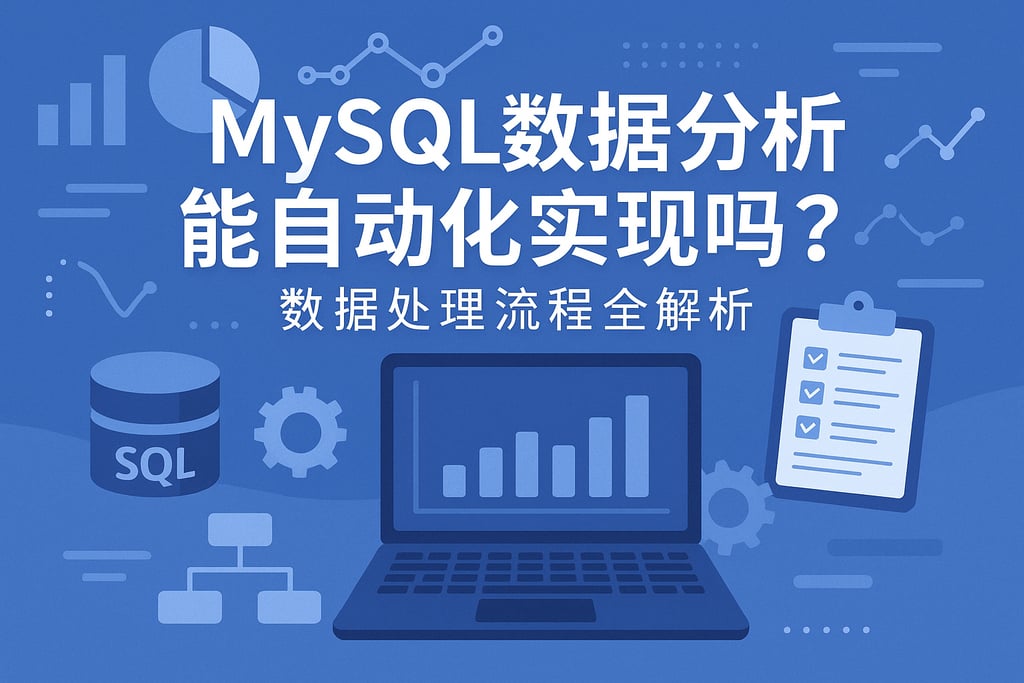 mysql数据分析自动化能实现吗？数据处理流程全解析