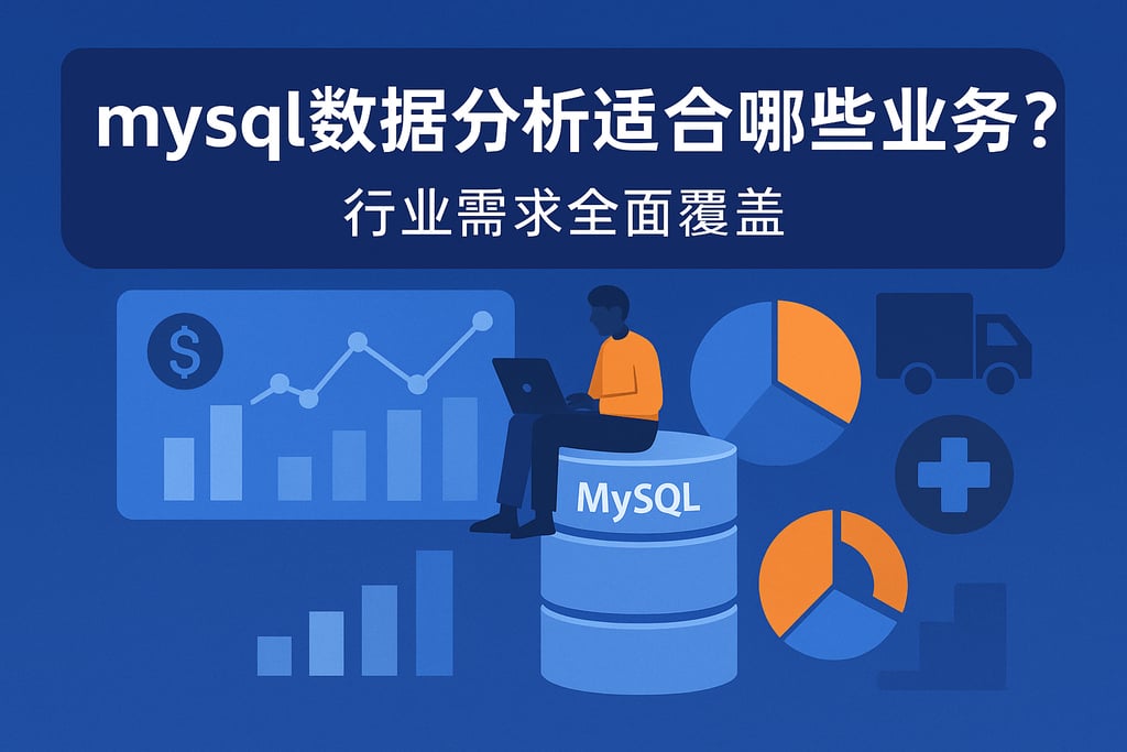 mysql数据分析适合哪些业务？行业需求全面覆盖