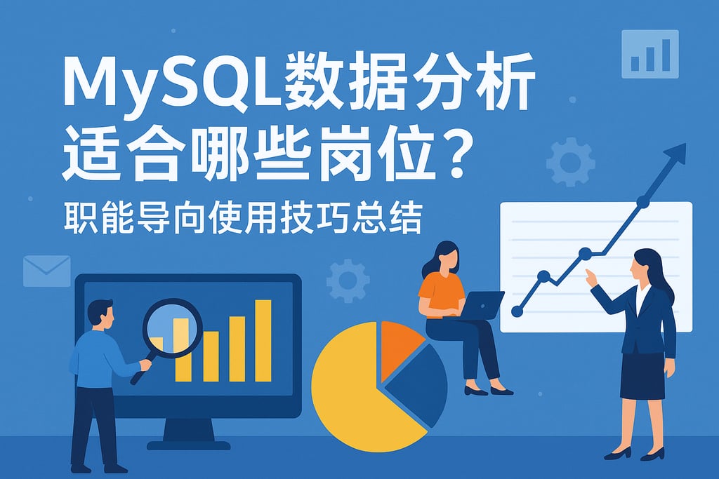 mysql数据分析适合哪些岗位？职能导向使用技巧总结