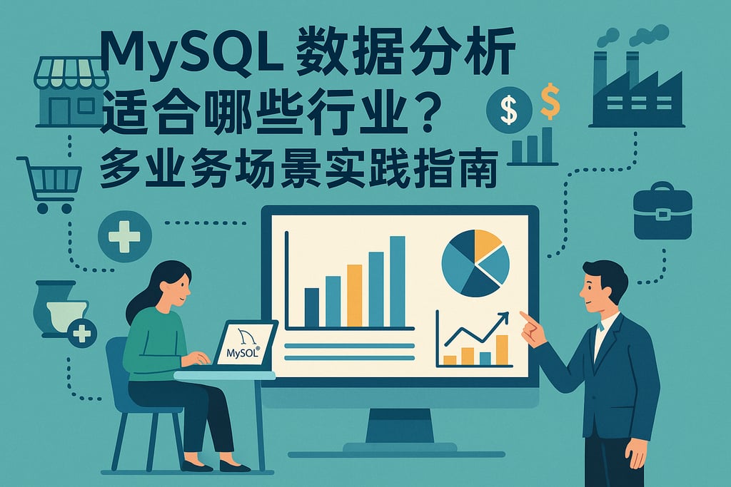 mysql数据分析适合哪些行业？多业务场景实践指南