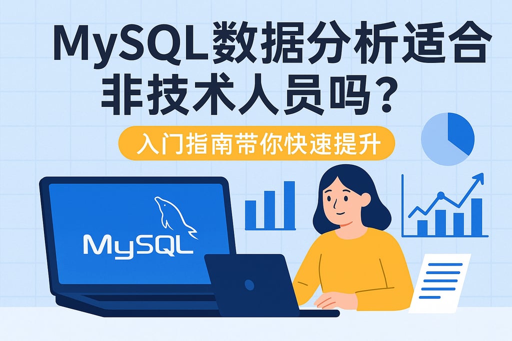 mysql数据分析适合非技术人员吗？入门指南带你快速提升