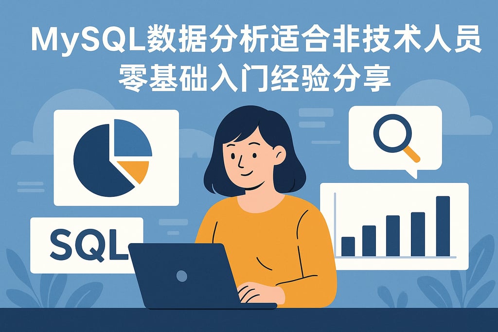 mysql数据分析适合非技术人员吗？零基础入门经验分享