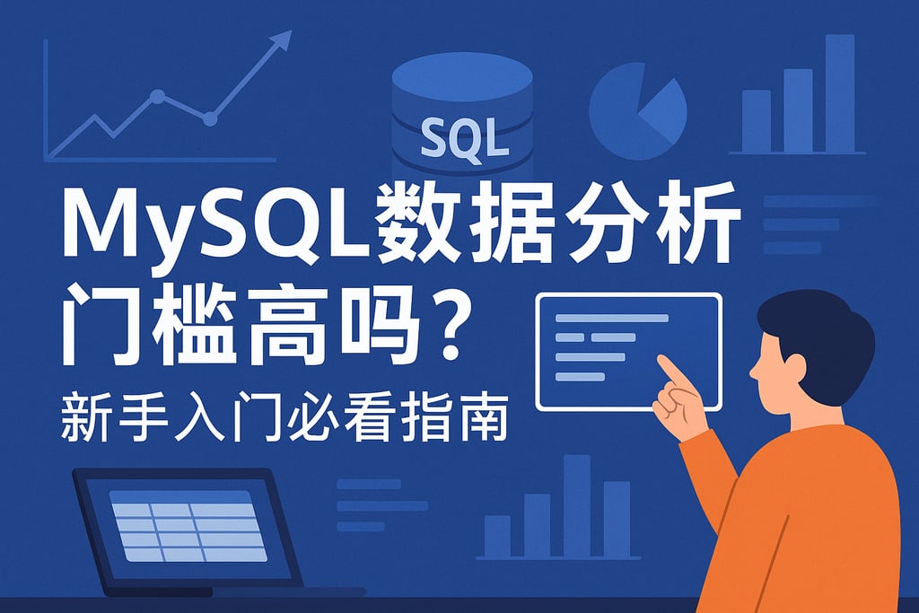 mysql数据分析门槛高吗？新手入门必看指南