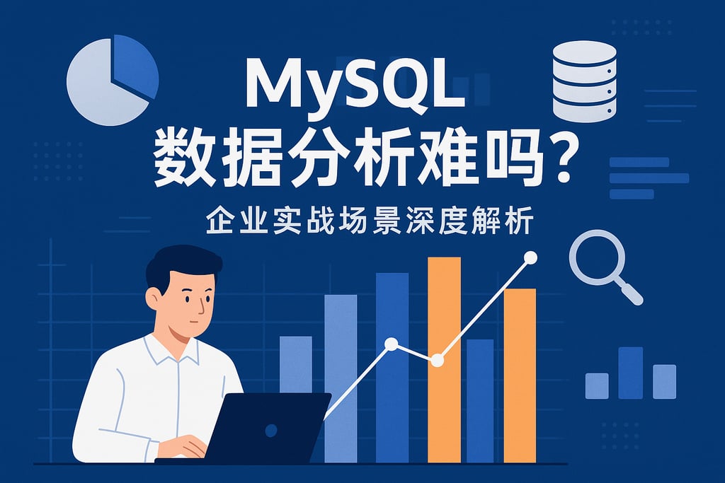 mysql数据分析难吗？企业实战场景深度解析