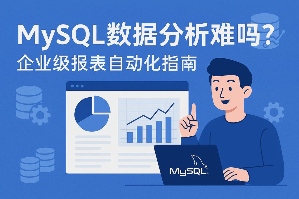 mysql数据分析难吗？企业级报表自动化指南