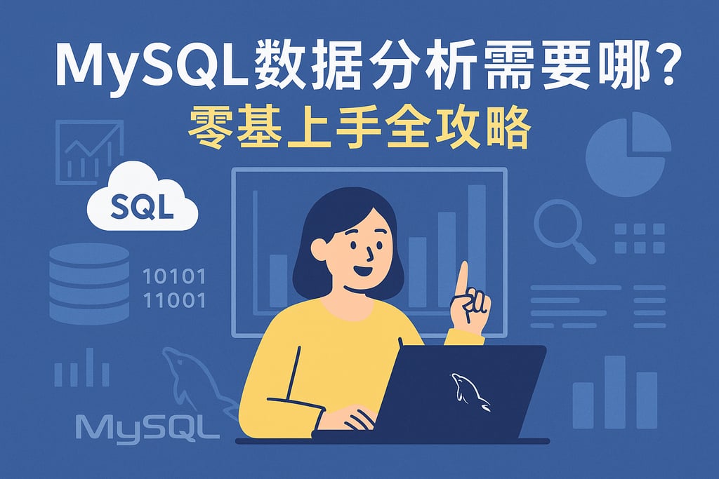 mysql数据分析需要哪些技能？零基础上手全攻略