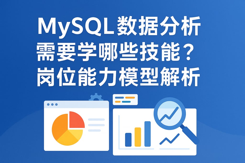 mysql数据分析需要学哪些技能？岗位能力模型解析