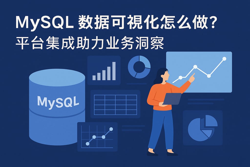mysql数据可视化怎么做？平台集成助力业务洞察