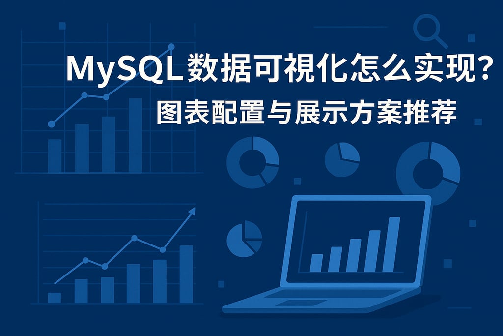 mysql数据可视化怎么实现？图表配置与展示方案推荐