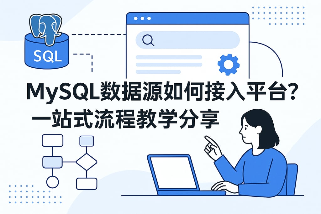 mysql数据源如何接入平台？一站式流程教学分享