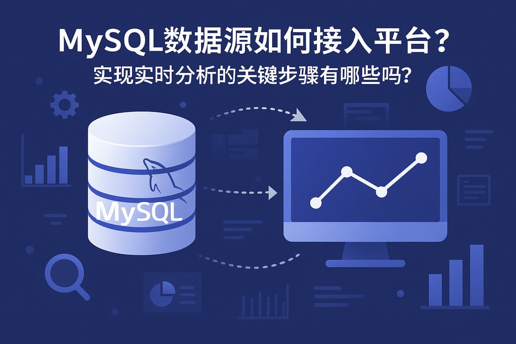mysql数据源如何接入平台？实现实时分析的关键步骤有哪些？