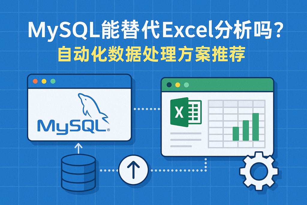 mysql是否能替代Excel分析？自动化数据处理方案推荐
